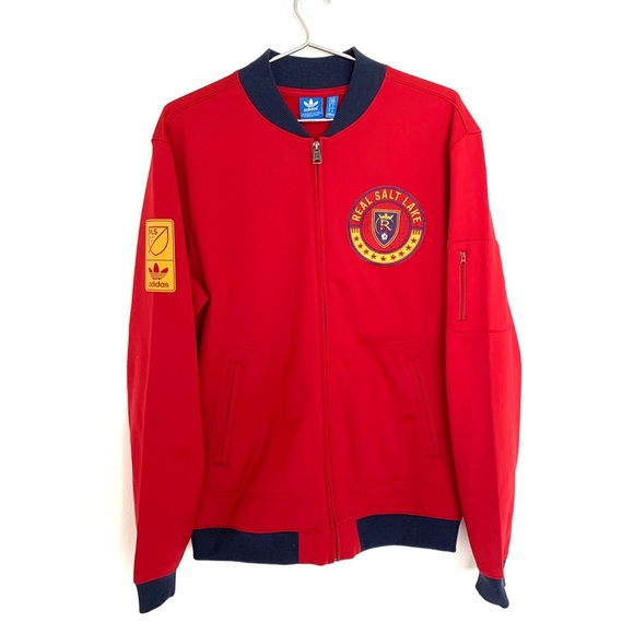 adidas Other - 🔥Adidas Real Salt Lake Mens M Zip Up Track Jacket